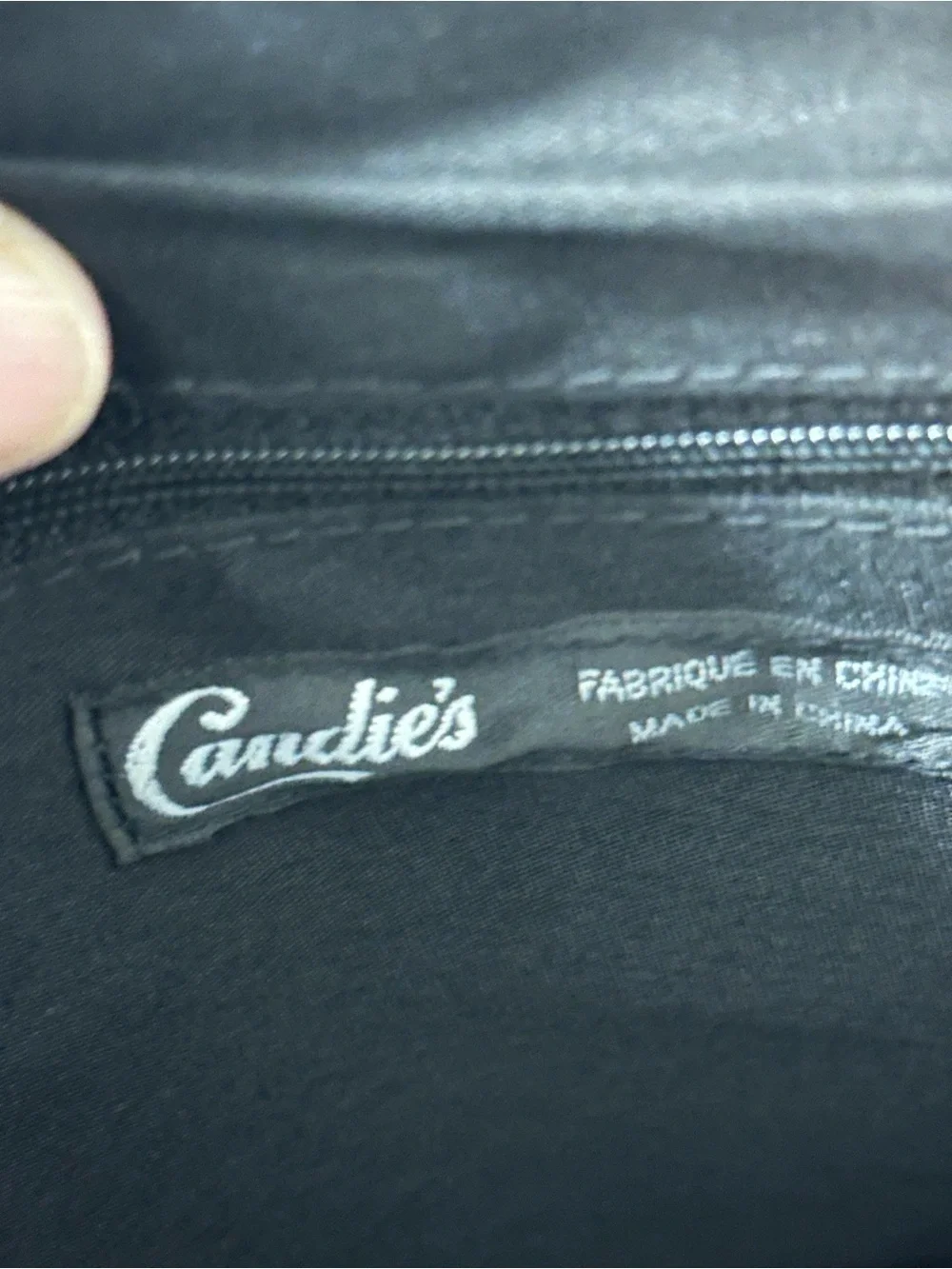 Candies Messenger Bag - nylon adjustable strap academia